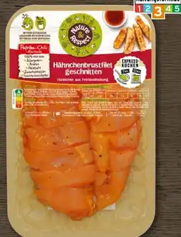 REWE Center Nature & Respect Freiland Hähnchenbrustfilet Mariniert Angebot