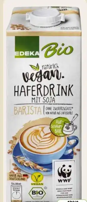 Edeka Edeka Bio Vegan Hafer Drink Angebot