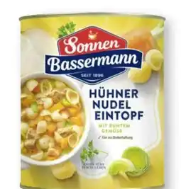 Scheck-in-Center Sonnen-Bassermann Eintopf Angebot