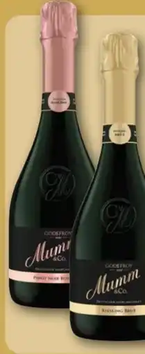 REWE Center Mumm & Co. Godefroy von Riesling Brut Angebot