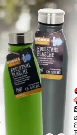 Scheck-in-Center Edeka zuhause Edelstahl Trinkflasche Angebot