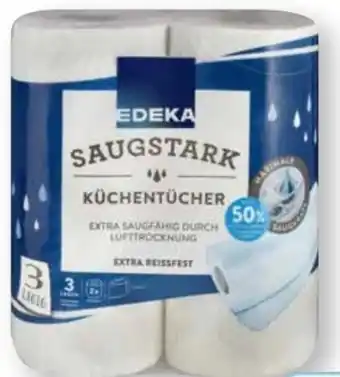 Scheck-in-Center Edeka Saugstark Küchentücher Angebot