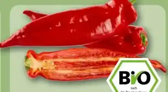 REWE Center Rewe Bio Rote Spitzpaprika Angebot