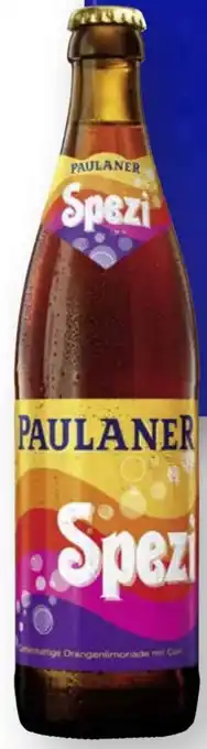Scheck-in-Center Paulaner Spezi Angebot