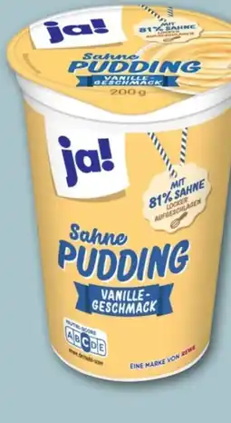 REWE Center ja! Sahnepudding Angebot