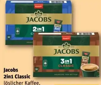 REWE Center Jacobs Kaffeesticks Classic 3in1 Angebot