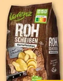 REWE Center Lorenz Rohscheiben Kartoffelchips Angebot