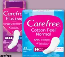 REWE Center Carefree Slipeinlagen Plus Long Angebot