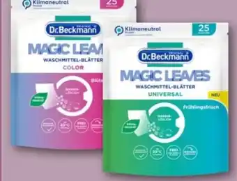 REWE Center Dr. Beckmann Magic Leaves Waschmittel-Blätter Angebot