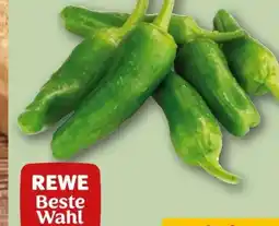 REWE Rewe Beste Wahl Bratpaprika Grün Angebot