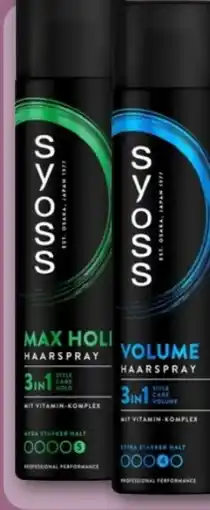REWE Center Syoss Haarspray Angebot