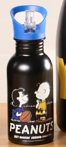 REWE Center Peanuts Trinkflasche Edelstahl Angebot