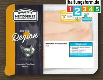 REWE Metzgerei Wilhelm Brandenburg Hähnchen-Innenbrustfilets Angebot