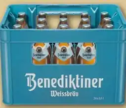 REWE Benediktiner Weissbier Hell Angebot