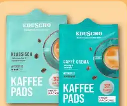 REWE Eduscho Kaffeepads Caffè Crema Angebot