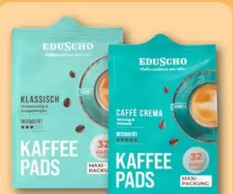 REWE Eduscho Kaffeepads Caffè Crema Angebot