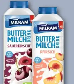 REWE Milram Buttermilch Drink Sauerkirsche Angebot