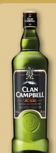 REWE Clan Campbell Blended Scotch Whisky Angebot