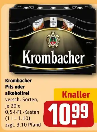 REWE Krombacher Pils Angebot