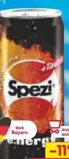 Netto Marken-Discount Spezi Energy Drink Angebot