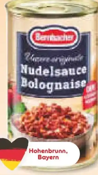 Netto Marken-Discount Bernbacher Unsere originale Nudelsauce Bolognaise Angebot