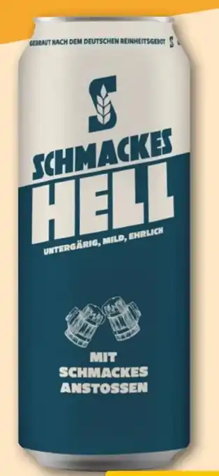 REWE Schmackes Hell Angebot