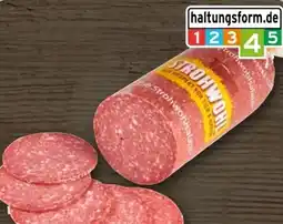 REWE Rüdesheimer Wurstmanufaktur Strohwohl Salami Angebot