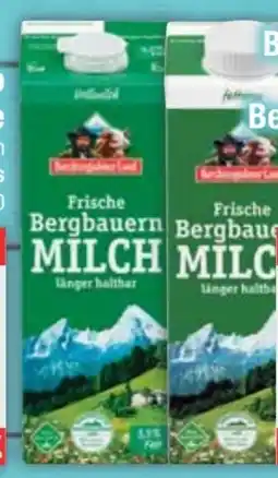 E-Center Berchtesgadener Land Frische Bergbauern Milch Angebot
