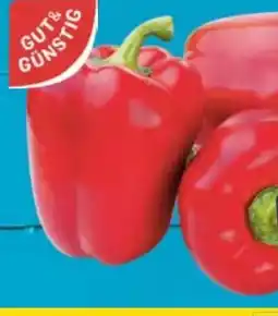 E-Center Gut & Günstig Paprika Rot Angebot