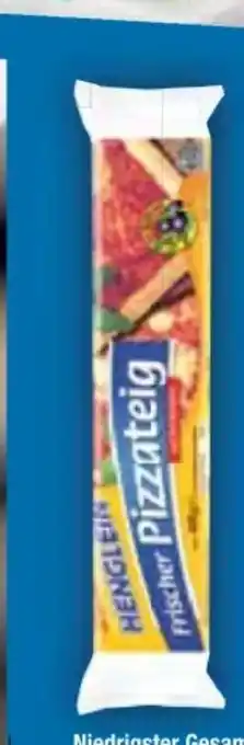 E-Center Henglein Frischer Pizzateig Angebot