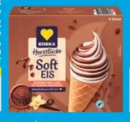 E-Center Edeka Herzstücke Soft Eis Angebot