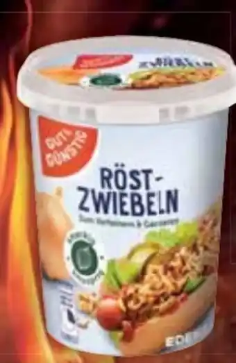 E-Center Gut & Günstig Röstzwiebeln Angebot
