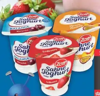E-Center Zott Sahne Joghurt Angebot