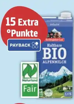 E-Center Berchtesgadener Land Haltbare Bio Alpenmilch Angebot