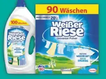 E-Center Weißer Riese Waschmittel Angebot
