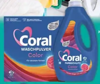 E-Center Coral Feinwaschmittel Angebot