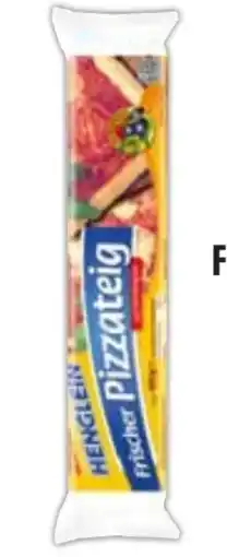 Edeka Henglein Frischer Pizzateig Angebot