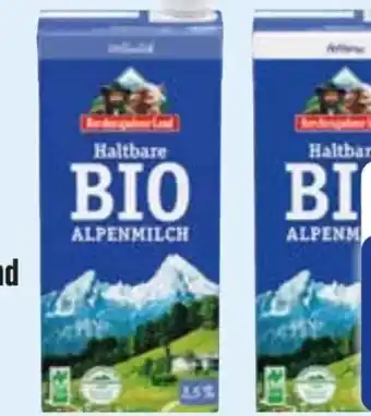 Edeka Berchtesgadener Land Haltbare Bio Alpenmilch Angebot
