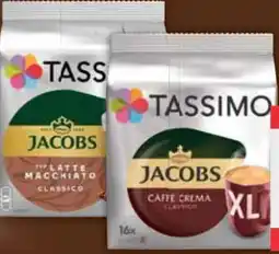 E-Center Jacobs Tassimo Kaffeekapseln Cafe Crema Angebot