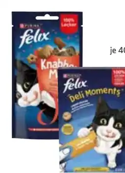 Edeka Purina Felix Katzensnack Angebot