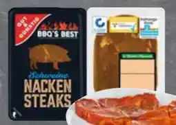 Edeka Gut & Günstig Schweinenackensteaks Angebot