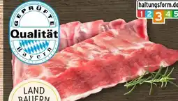 REWE Center Metzgerei Landbauern Schweine Schälrippchen St. Louis Cut Angebot