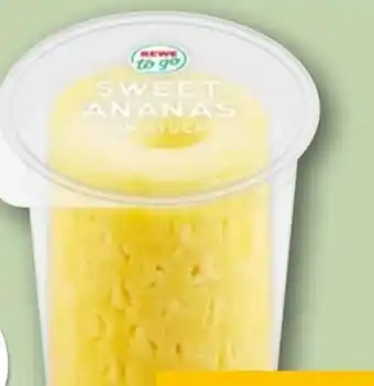 REWE Rewe to go Ananaswürfel Angebot