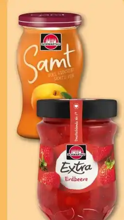 REWE Schwartau Extra Zero Konfitüre Erdbeere Angebot