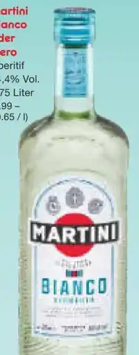 Netto Marken-Discount Martini Bianco Vermouth Angebot