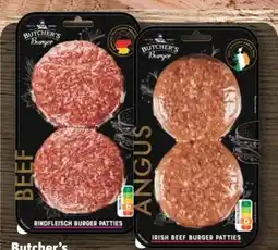 REWE Butcher’s Burger Angus Irish Beef Patties Angebot