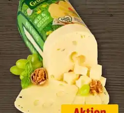 REWE Grünländer Schnittkäse Mild-Nussig Angebot