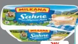 Edeka Frischemarkt Milkana Schmelzkäsezubereitung Angebot