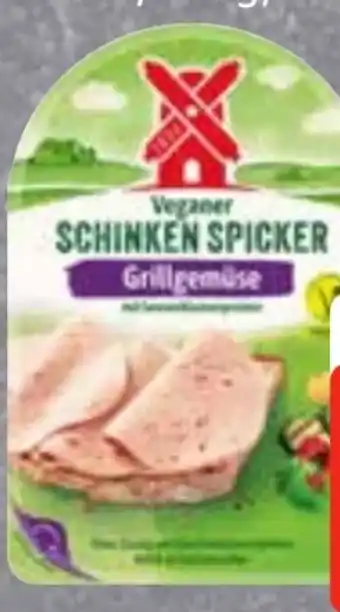 Edeka Frischemarkt Rügenwalder Mühle Veganer Schinken Spicker Angebot
