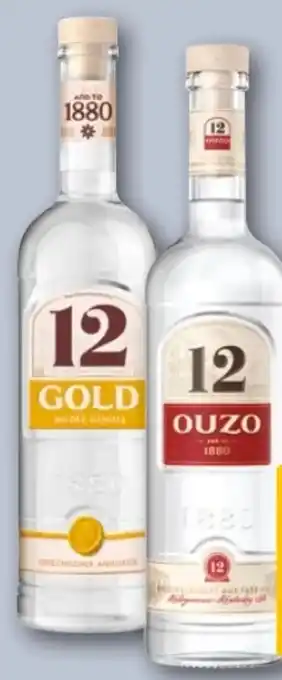 REWE Center Ouzo Gold 12 Angebot